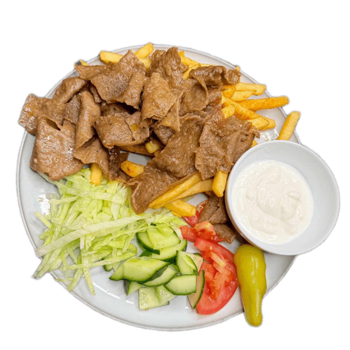 Kebabtallrik